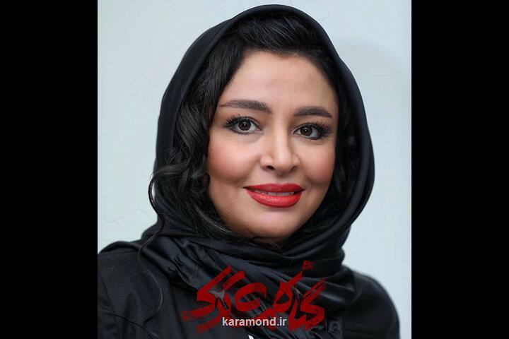 مه لقا باقری به جمع بازیگران  گناه مشترک پیوست