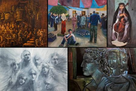 نمایش نقد اجتماعی ۱۴ هنرمند در گالری آوای هنر