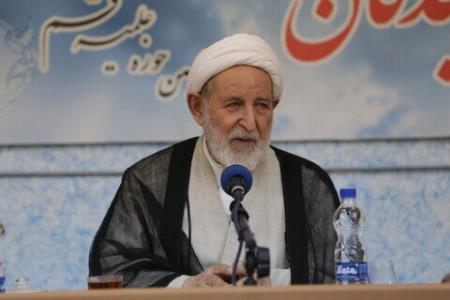 مراسم خاكسپاری و تدفین پیكر آیت الله یزدی